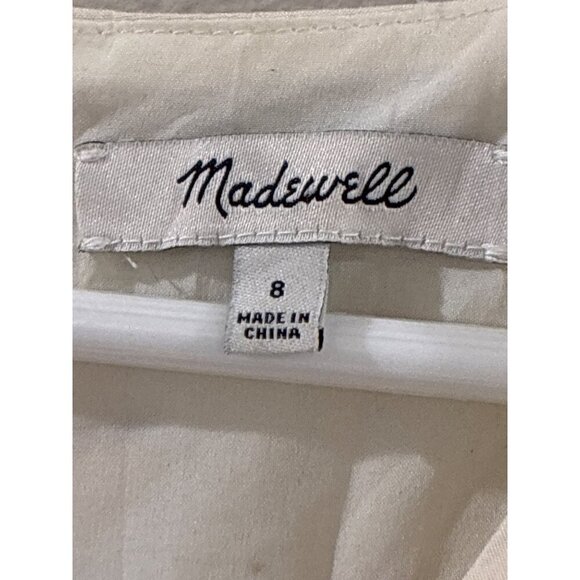 Madewell Dress Orchard Flutter Sleeve floral feminine midi dress size 8 - Picture 3 of 7